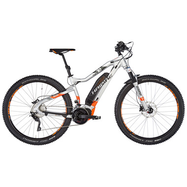 Mountain Bike eléctrica HAIBIKE SDURO HARD NINE 8.0 29" Plata/Naranja 2018 0